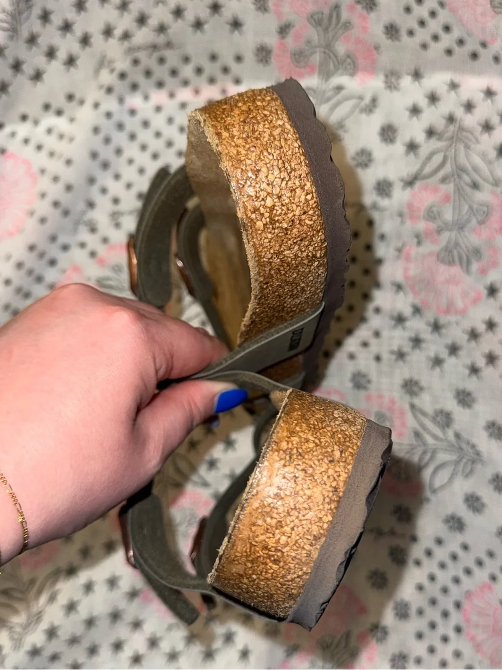 Birkenstock Mayari Mocha Strappy Buckle Sandals - Picture 5 of 8